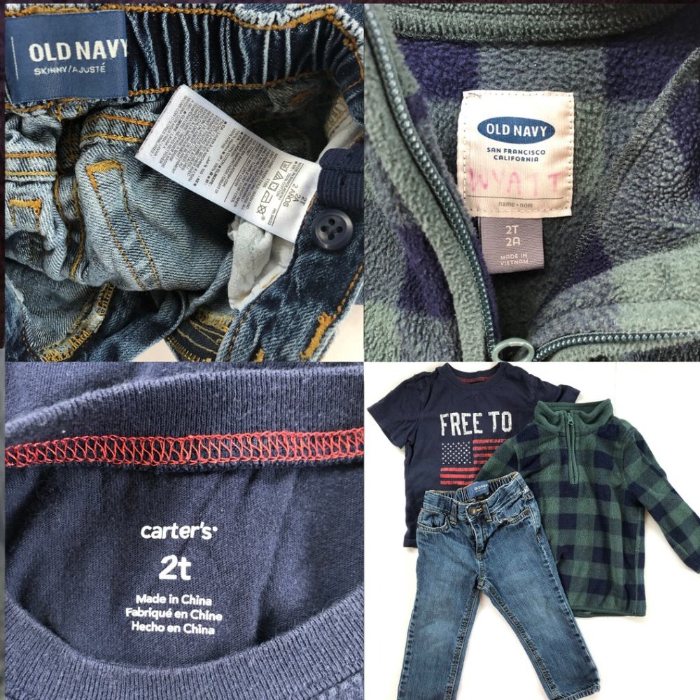 Toddler Tee, Fleece + Jean Bundle (3 items) - Picture 8 of 8